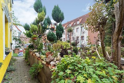 Bewohnbares Museum in Wismar mit Garten