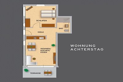 Achterstag Komfortable Ferienresidenz