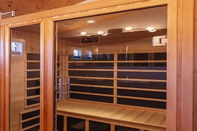 Chalet mit IR Sauna
