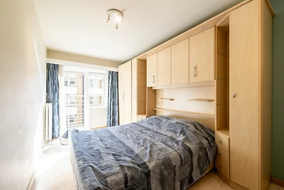Blankenberge zentrale Wohnung mit Meerblick
