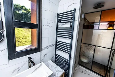 Apartment in Les Arcs mit Spa und Blick auf d...