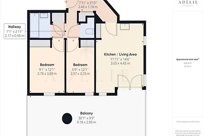 3 Teile für 6 Personen