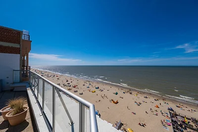 Penthouse in Belgien mit Meerblick