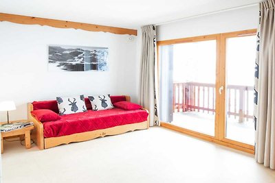 Appartement met 2 kamers en balkon