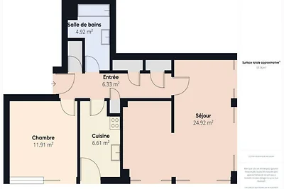 120 m van het strand - Appartement voor 4 per...