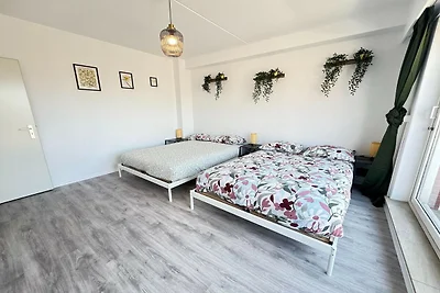 Apartment in Antwerpen mit Gartenblick
