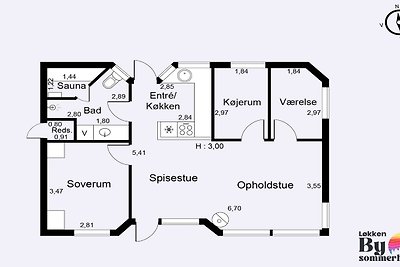 Ferienhaus mit großem Garten