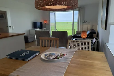 Weitblick im Ferienhaus Emma Arngast