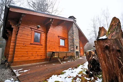 Ardennenchalet mit Balkon und Sauna