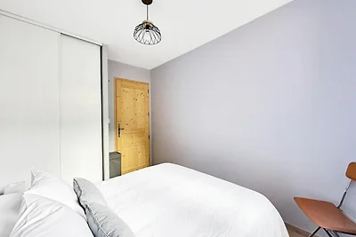 Appartement in Les Carroz met privétuin