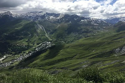 Appartement in Les Sybellen met hellingen
