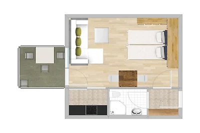 Accommodatie aan het meer Velden