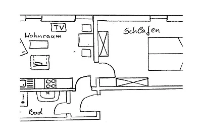 Ferienwohnung mit 1 Schlafzimmer