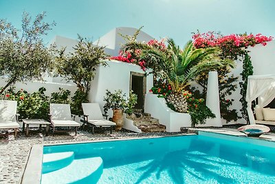 Villa a Megalochori - Santorini con Piscina