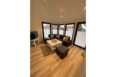 Freistehender Ferienbungalow im Fachwerkstil