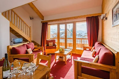 Ruim appartement 500 m. van de skipiste