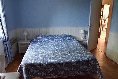 Ferienhaus der Normandie mit Blick auf die...