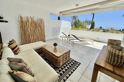 Ferienwohnung in Marbella mit Meerblick