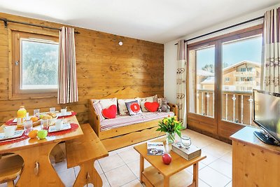 Ferienwohnung mit Balkon im Grand Massif