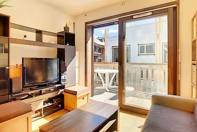 Appartamento a Les Gets con vista dal balcone