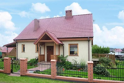 Ferienhaus in Dargobadz mit umzהuntem Garten
