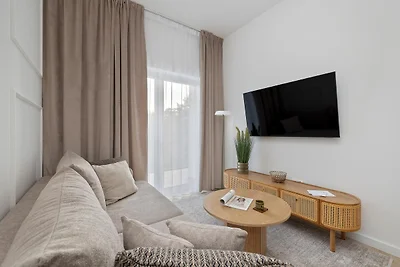 Komfortables Apartment, Innenpool, Strandnähe