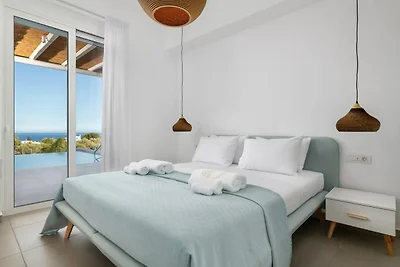 Privé villa-vakantie op Rhodes voor 8