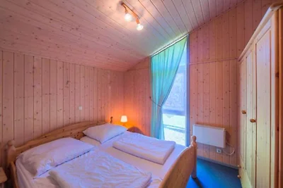 Vakantiehuis met sauna in vakantiepark Mirow
