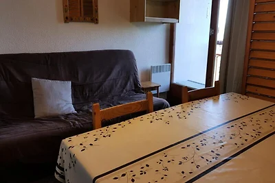 Apartment in Arc 2000 mit Blick auf den Mont...