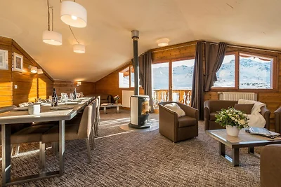 Rustikale Skihütte für 10