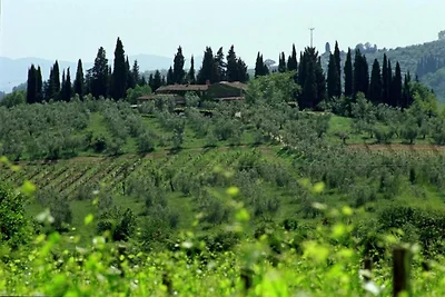 Appartement in San Donato in Poggio met gedee...