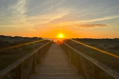 Das Chalet El Palmar in der Nähe des Meeres