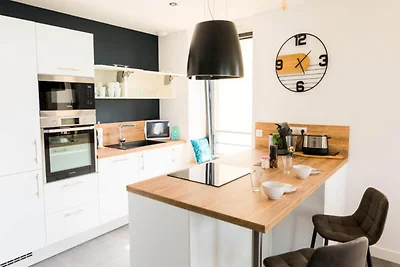 Wohnung in Île-Tudy mit Meerblick