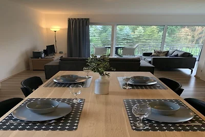Appartement in het Rothaargebergte met balkon