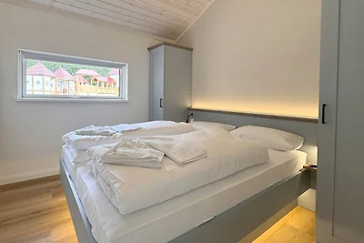 Vakantiehuis in Scandinavische stijl met saun...