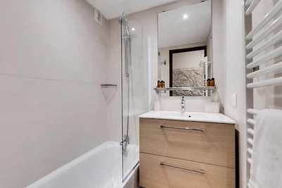 Helle Wohnung am Fuße der Pisten.