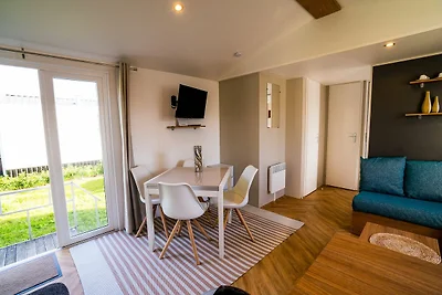 Chalet Ocean Dreams a Oostkapelle con piscina