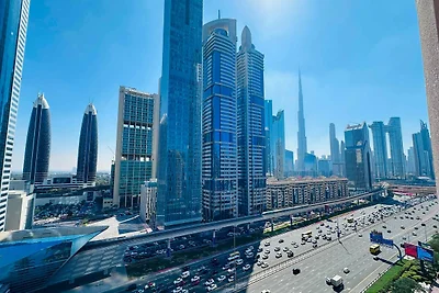 Luxus-Club-Suite | DIFC | Blick auf den Burj