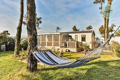 Casa mobile con piscina in comune