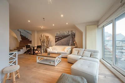 Moderne Wohnung mit Terrassen in Knokke-Heist