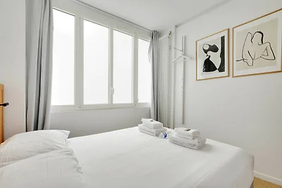 Schöne Wohnung 1BR/3P – Marais/République