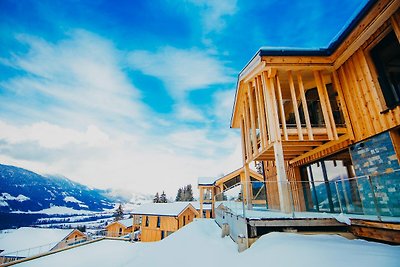 Luxus-Chalet mit Pool und Sauna am Skilift