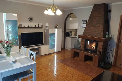 Ferienhaus mit Pool in Morzyczyn