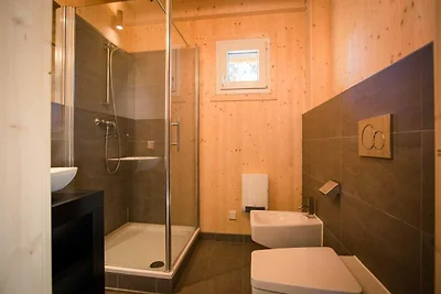 Mooi chalet met infraroodsauna
