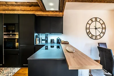 Apartment in Les Gets mit Sauna und Aussicht