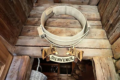 Chalet in Arèches mit Blick auf die Alpen