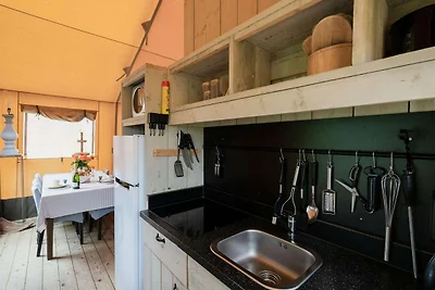 Zelthaus in Westflandern mit Grillmöglichkeit