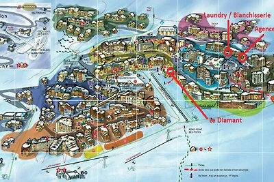 VAL THORENS Vermietung: schöne 3-Zimmer-Wohnu...