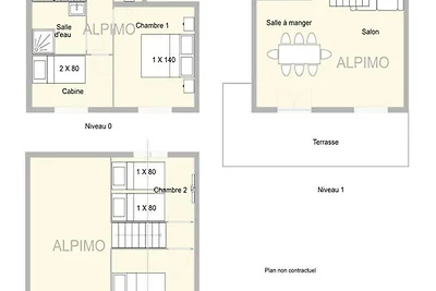 apartman za odmor Obiteljski odmor Hauteluce