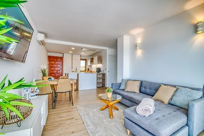 Apartment direkt am Strand mit Meerblick